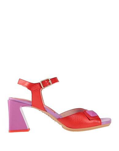 HISPANITAS Sandals Red Leather