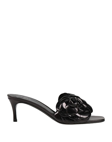 VALENTINO GARAVANI Sandals Black Leather
