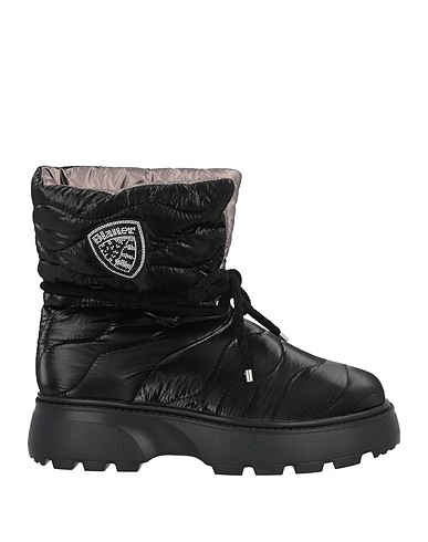 BLAUER. Ankle boot Black Textile fibres