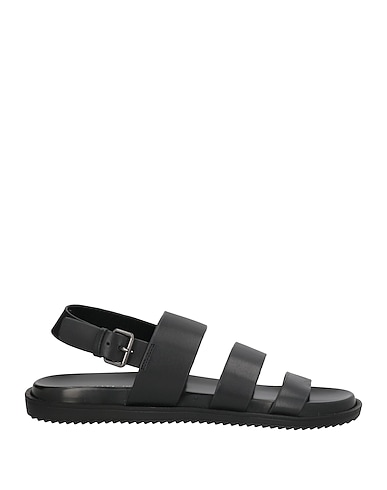 CERRUTI 1881 Sandals Black 100% Cow leather