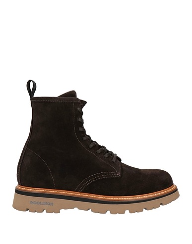 WOOLRICH Stivaletti Testa di moro Pelle