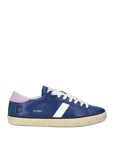 D.A.T.E. Sneakers Navy blue Leather