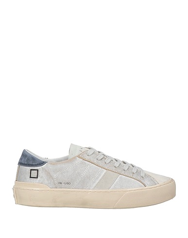 D.A.T.E. Sneakers Silver Leather