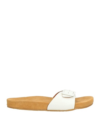 MALUO Sandals White Leather