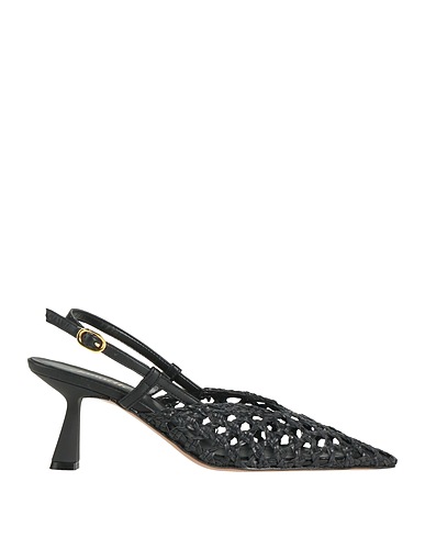 ANNAËLLE Court Black Leather