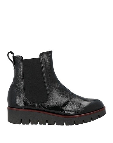 CRISTINA MILLOTTI Stiefelette Schwarz Leder