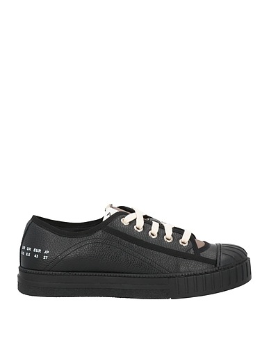 ANT/WERP Sneakers Black Leather, Textile fibres