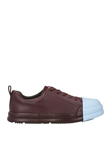 CAMPER Sneakers Plum Leather, Plastic
