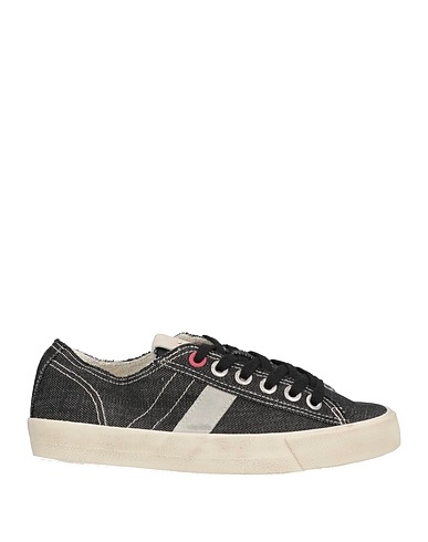 D.A.T.E. Sneakers Black Textile fibers, Leather
