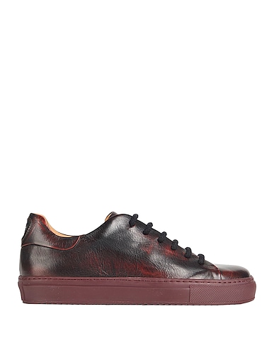 CAMERLENGO Sneakers Bordeaux Leder
