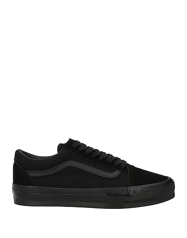 VANS Sneakers Black Textile fibers, Leather
