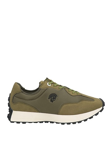 DATCH Sneakers Verde militare Fibre tessili