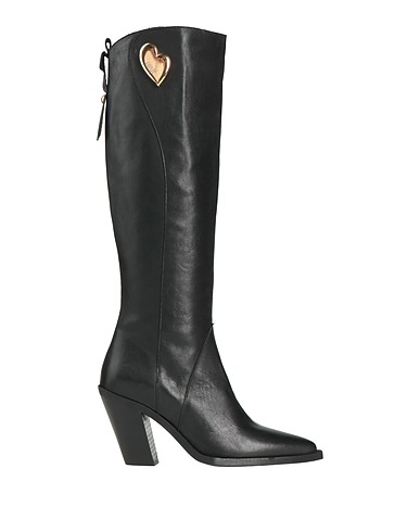 OVYÉ Boots Black Calf hair