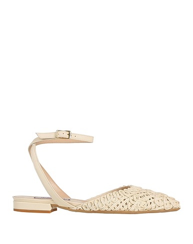 WALTER VIOLET Ballerinas Elfenbein Leder