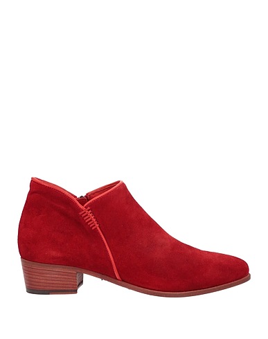PANTANETTI Ankle boot Brick red Leather