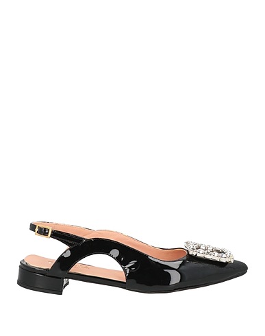 THERESA Ballerinas Schwarz Leder
