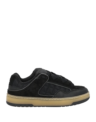 D.A.T.E. Sneakers NERO Leather, Textile fibers