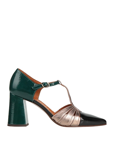 CHIE MIHARA Pump Black Leather