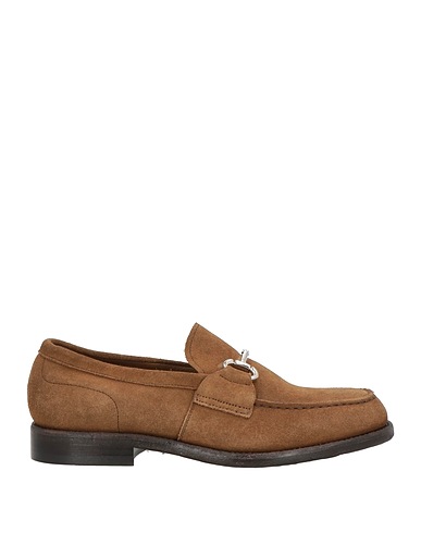 GREEN GEORGE Loafers Camel Leather