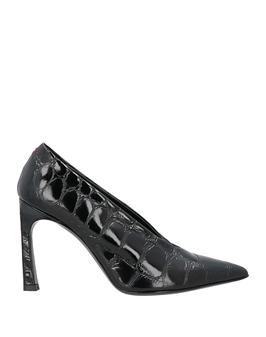 HALMANERA Pump Black Leather
