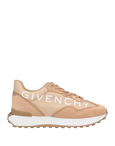 GIVENCHY Sneakers Beige Leather, Textile fibres