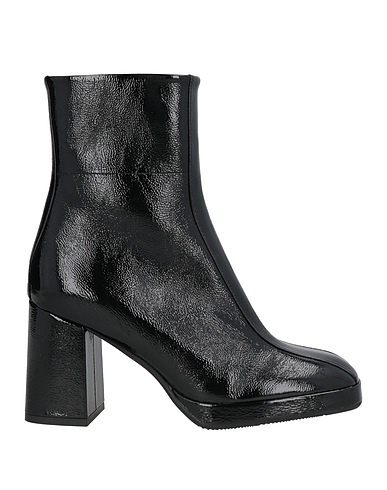 BERVICATO Stiefelette Schwarz Leder