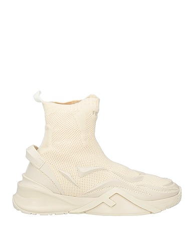 FENDI Sneakers White Textile fibers