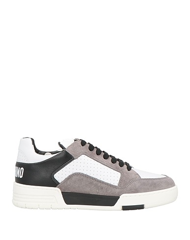MOSCHINO Sneakers COUTURE White Textile fibers, Leather