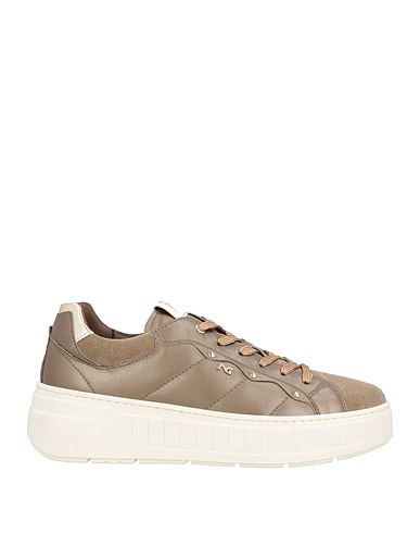 NERO GIARDINI Sneakers Khaki Leather