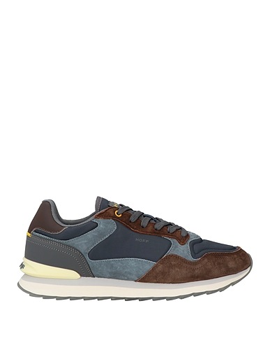HOFF Sneakers Azul marino Cuero, Fibras textiles
