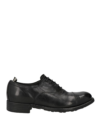 OFFICINE CREATIVE ITALIA Laced shoes Black Leather