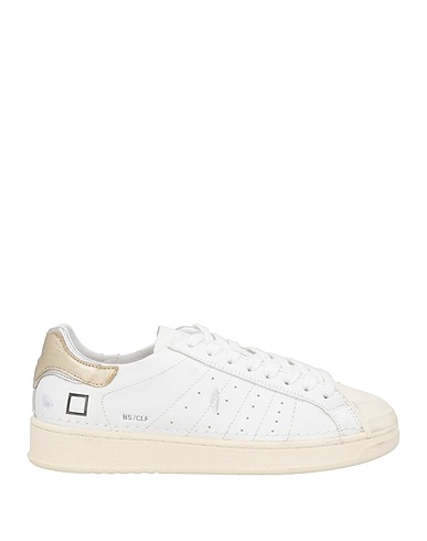 D.A.T.E. Sneakers Weiß Kalbshaar