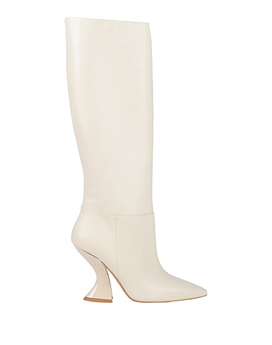 WO MILANO Boots White Leather