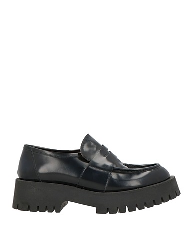 MARINA RINALDI Loafers Midnight blue Leather