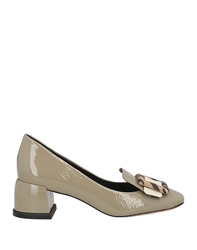 CECIL Loafers Khaki Leather