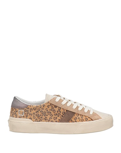 D.A.T.E. Sneakers Camel Leather