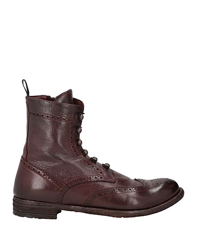 OFFICINE CREATIVE ITALIA Ankle boot Burgundy Leather