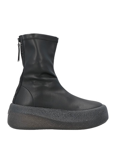 VIC MATIĒ Ankle boot Black Leather, Rubber