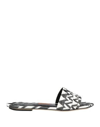 MISSONI Sandals White Textile fibers