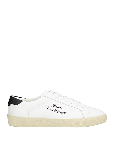 SAINT LAURENT Sneakers White Leather