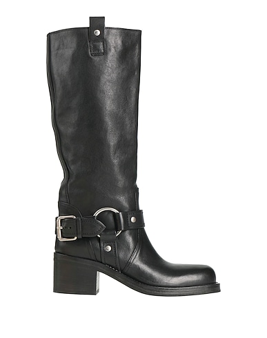 ASH Boots Black Calfskin