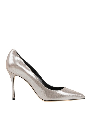 SERGIO ROSSI Pump Silver Leather