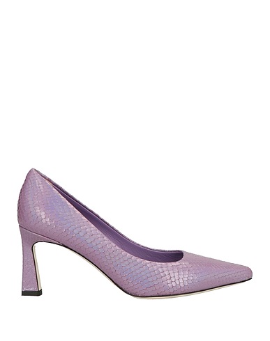 POLLINI Court Purple Leather