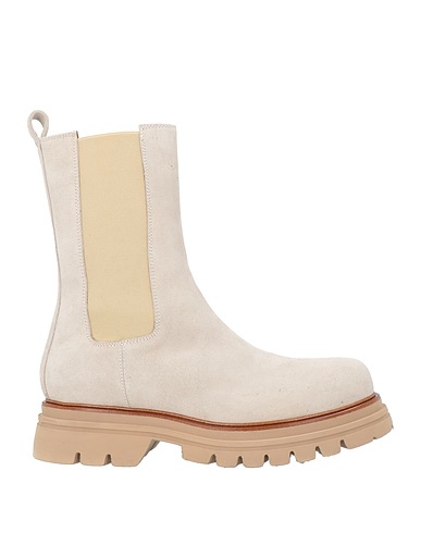 PAO PIANO ZERO Stivaletti Off white Pelle