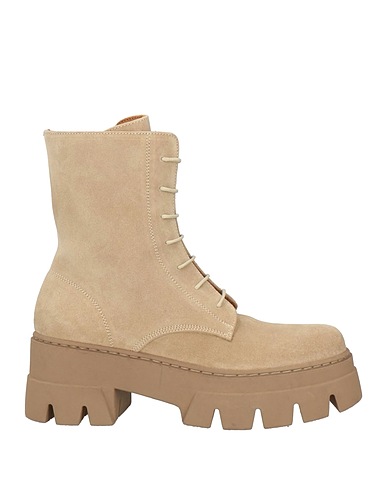 PAO PIANO ZERO Ankle boot Beige Leather
