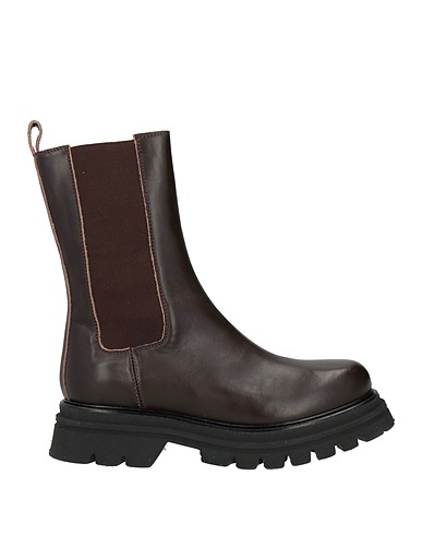 PAO PIANO ZERO Ankle boot Chocolate brown Calfskin