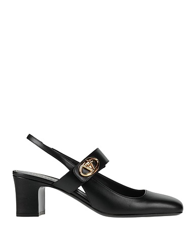 VALENTINO GARAVANI Court Black Leather