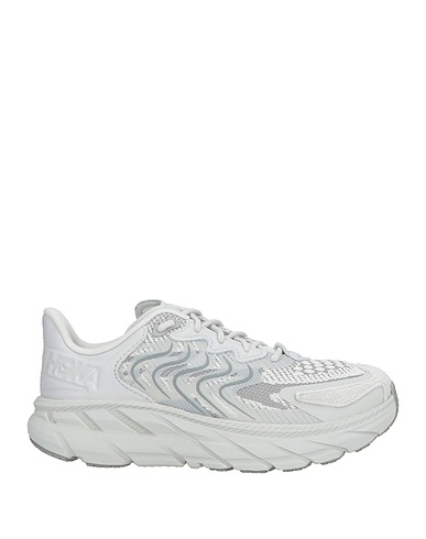 HOKA Sneakers Grigio Pelle, Fibre tessili