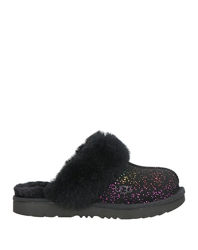 UGG Sandals Black Leather, Textile fibres