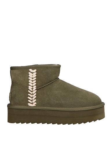 COLORS OF CALIFORNIA Bottine Vert militaire Cuir